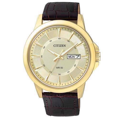 Image of Citizen forgyldt stål quartz Herre ur, model BF2013-05P